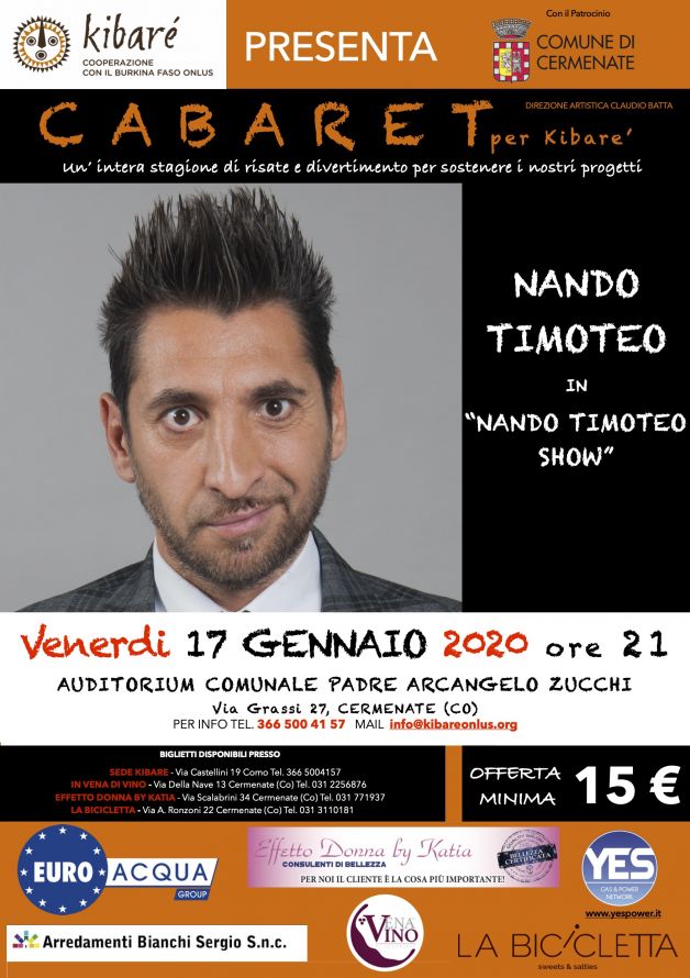 Riprende Il Cabaret per Kibare